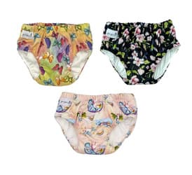 3 kpl harjoitushousujen setti tytöille L 13-16kg / 28-35lb