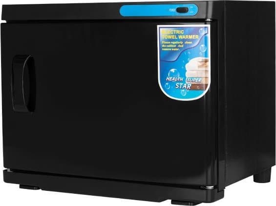 Activeshop Pyyhkeenlämmitin UV-C sterilisaattorilla 23 L musta