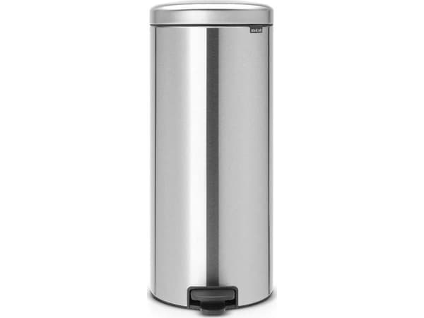 Brabantia 114021 Newicon pedalbøtte med plastbøtte, 20 L - matt stål