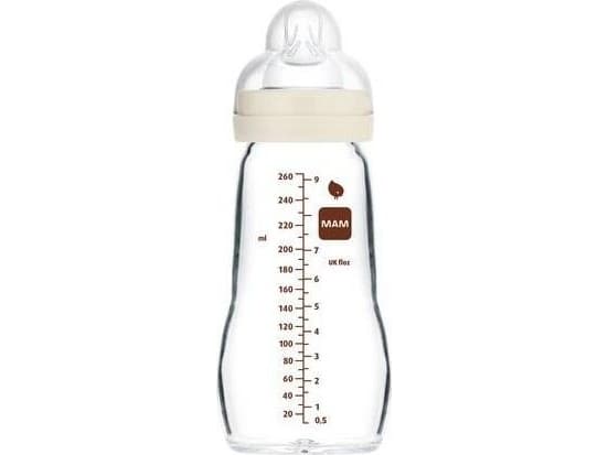 MOM GLASS BOTTLE FEEL GOOD 260ML FOREST UNISEX FOR KIDS