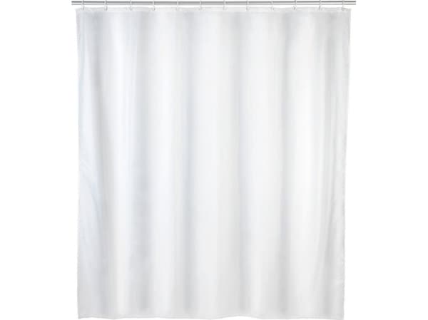 Allstar Duschdraperi vit, PEVA, 120x200 cm, Allstar