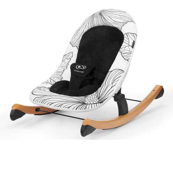 KINDERKRAFT bouncer FINIO black/white