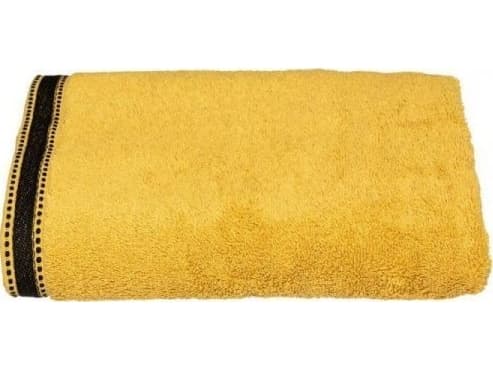 5five 5five Premium badehåndkle bomull 560 g sennep (70 x 130 cm)