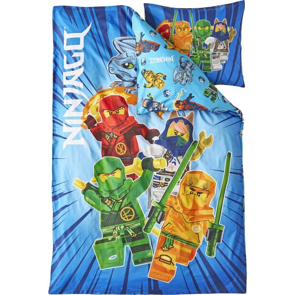 Bed Linen - Adult Size 140 x 200 cm - LEGO Ninjago (LEG1166)