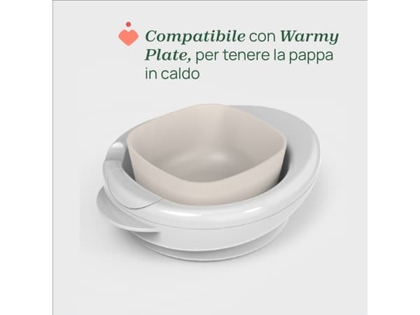 Chicco 00016001450000, Barnskål, Grå, Pojke/flicka, 0,6 År, 187 g, 148 mm