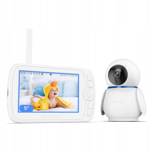 Elektronisk Nanny Roterande 300m FHD Night Mode LIVE