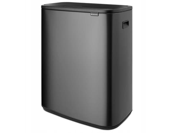 BRABANTIA BO avfallsbeholder 2x30l Confident Grey 233609