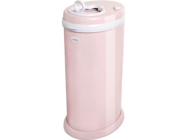 Ubbi blöjkorg i stål Blush Pink Ubbi