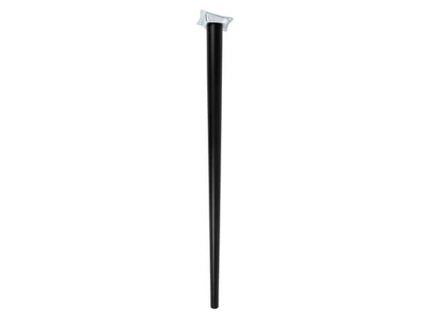 Pöydän jalat mustaa pyökkiä - kartiomainen Ø25/45 L800 mm (vino)