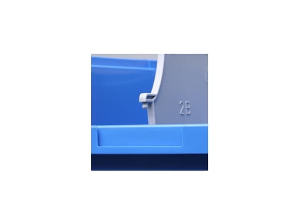 Allit 455544, Separator, Grå, Polypropylen (PP), ProfiPlus Size 2B, 150 mm, 4 mm