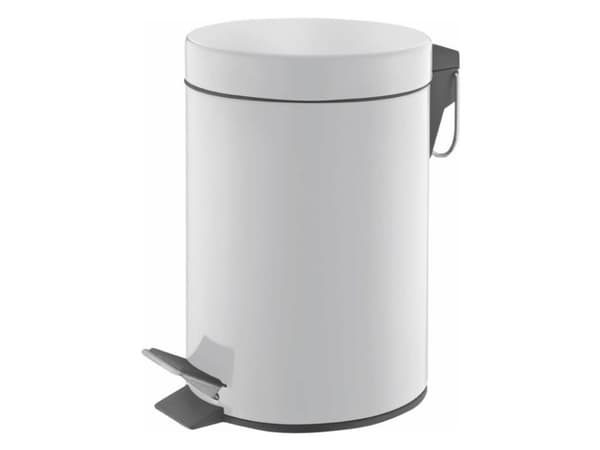 BIN WITH PEDAL WHITE T-Y0120M 20 L OKKO