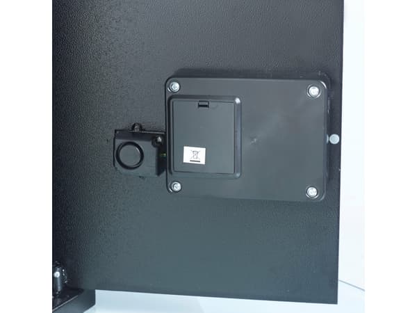 Yale YLC/200/DB2, Fristående kassaskåp, Svart, 2 nycklar, Kombinationslås, Elektronisk, 24 l, Golv/vägg, Batteri