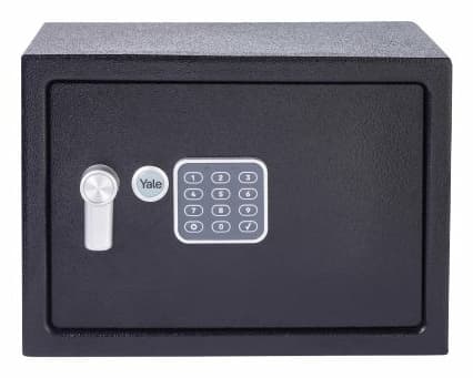 Yale YEC/250/DB2, Portable safe, Black, Electronic, Key, 16.3 L, Steel, Floor/wall