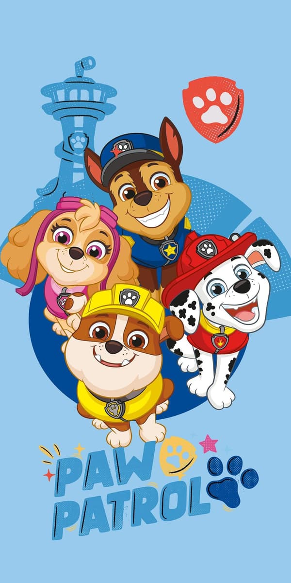 Paw Patrol Boy - Bath towel - 70x140 cm (8014785)