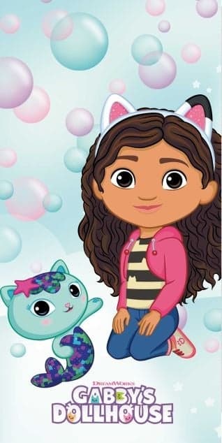 Gabbys Dollhouse - Bath towel - 70x140cm (8014783)