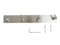 Miniatyrbilde 3 av 3: Home>it® knagerække med 4 knage med tap 28 x 4 cm rustfri stål