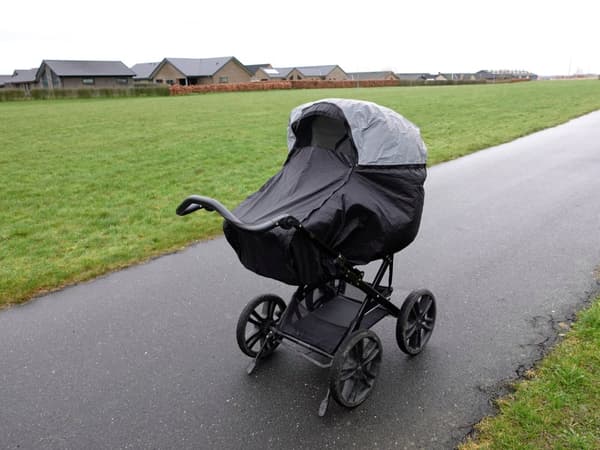 BabyDan - Super Safe Rain Cover - Black - 100 cm