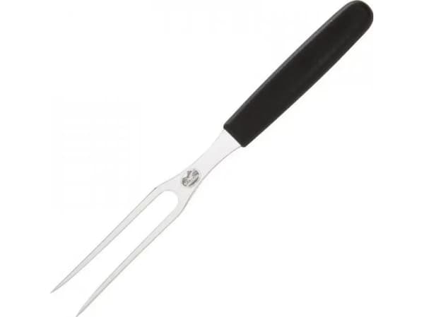 Victorinox V-5.21 03.15 Paahtohaarukka, 15cm, litteä, ruostumatonta terästä, musta (V-5.21 03.15)