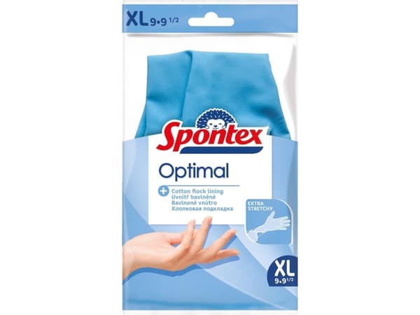 LATEX GLOVES SPONTEX OPTIMAL XL