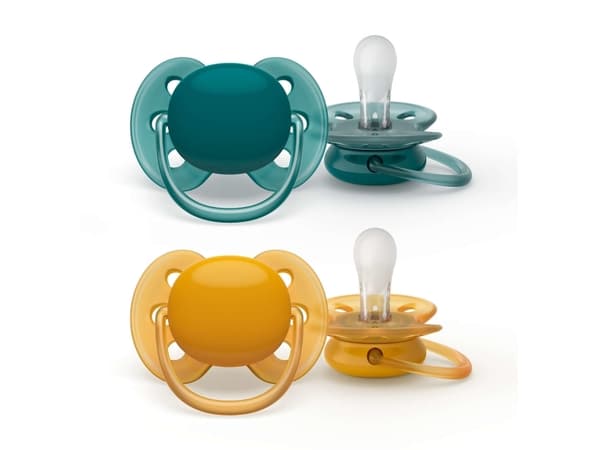 Philips AVENT ultra soft SCF091/04 Tutti, Superpehmeä tutti, Hampaita hoitava, Silikoni, Poika/tyttö