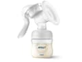 Miniatyrbilde 1 av 5: Philips AVENT SCF430/01 Manuell brystpumpe, 125 ml, Manuell, Gjennomsiktig