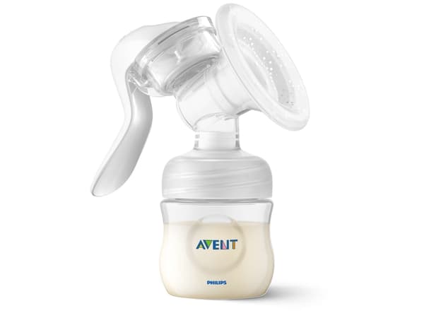 Philips AVENT SCF430/01 Manuell brystpumpe, 125 ml, Manuell, Gjennomsiktig