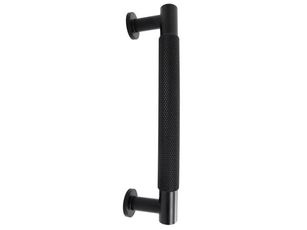 HOME It® räfflat hängande handtag 128 mm matt svart 2 st.