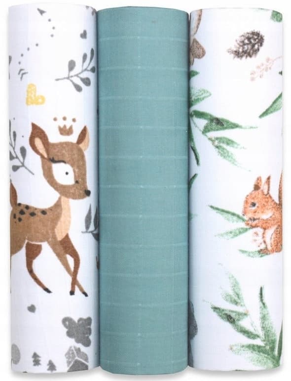 EGA Muslin-ble 60/80 3 stk.