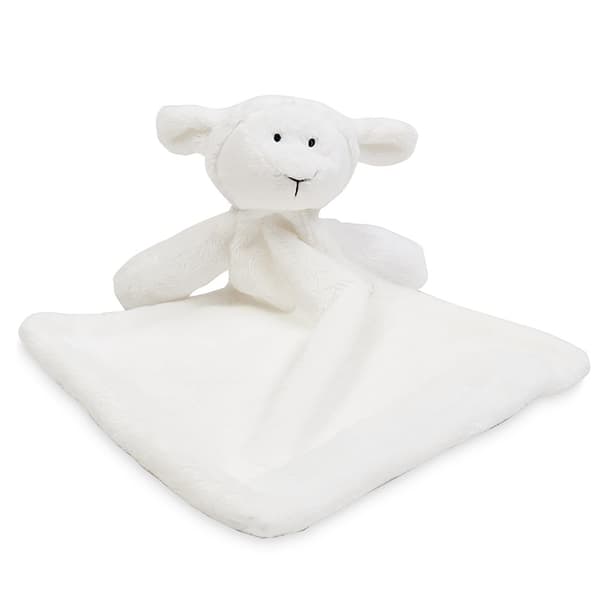 Mumbles Unisex Lamb Snuggy Plush Fleece Comforter / Blanket (2 st.) Cream M