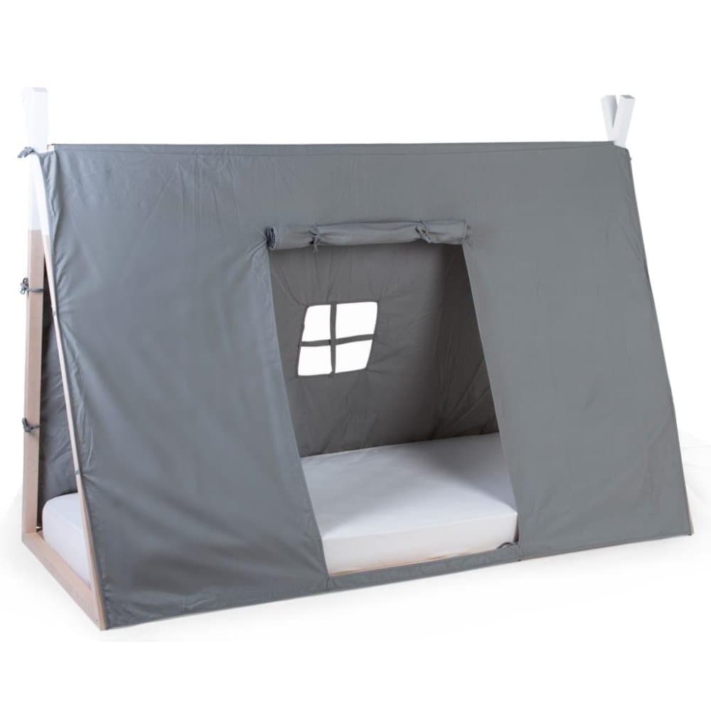 CHILDHOME Tipitrekk til seng 90x200 cm grå