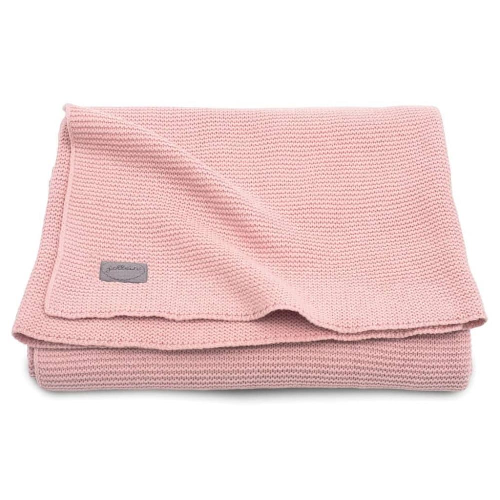 Jollein Teppe Basic Knit 75x100 cm rødmerosa