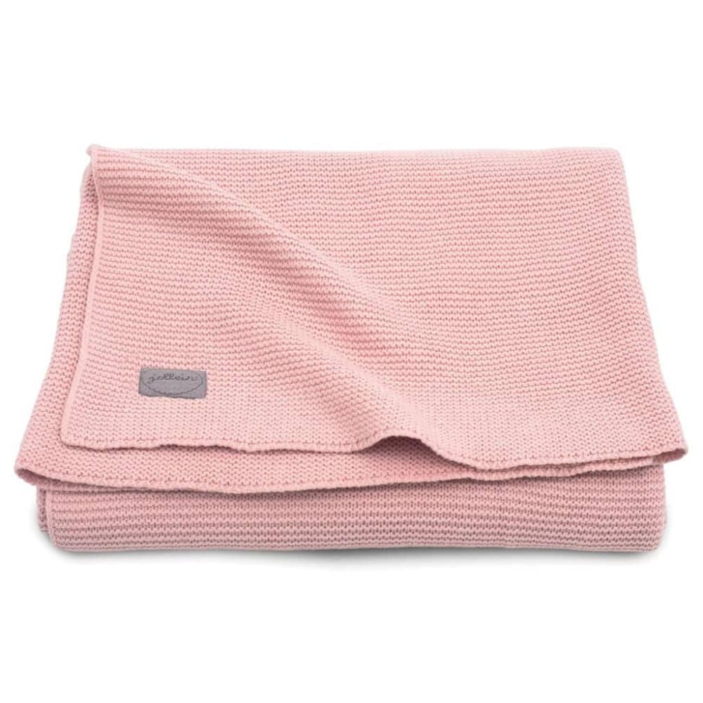 Jollein Teppe Basic Knit 100x150 cm rødmerosa