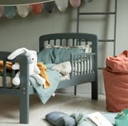 Juniorsäng Lux, Seal Grey, Troll