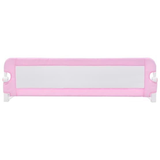 Sängskena För Barn Rosa 120X42 Cm Polyester
