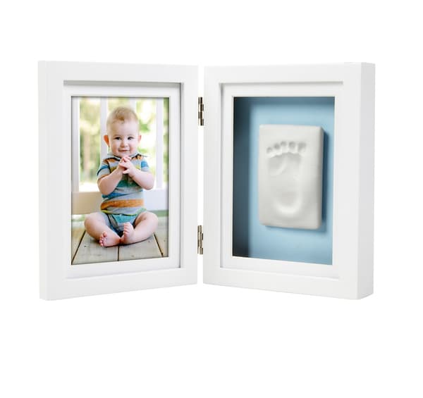 Babyprints dobbel ramme, Hvit, Pearhead