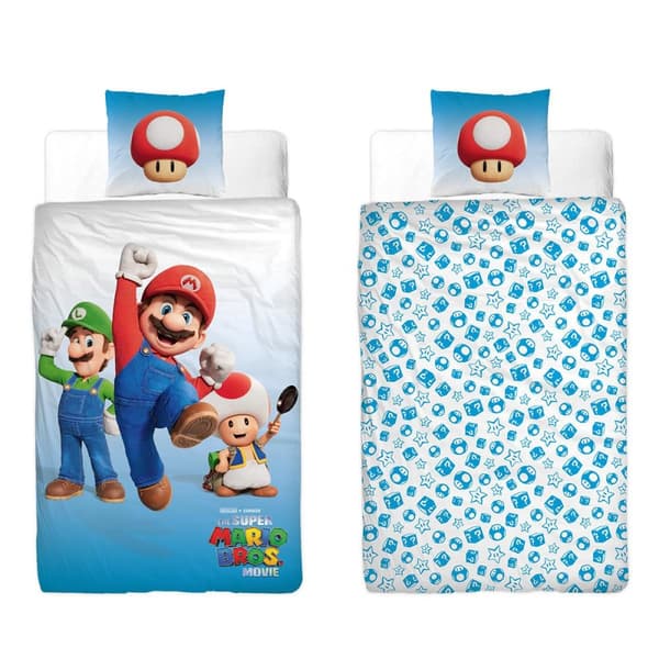 Super Mario Movie Bäddset 150x210cm