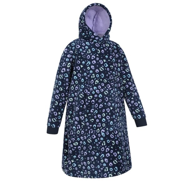 Mountain Warehouse Barn/Kids Borg Fodrad Camo Hoodie Filt
