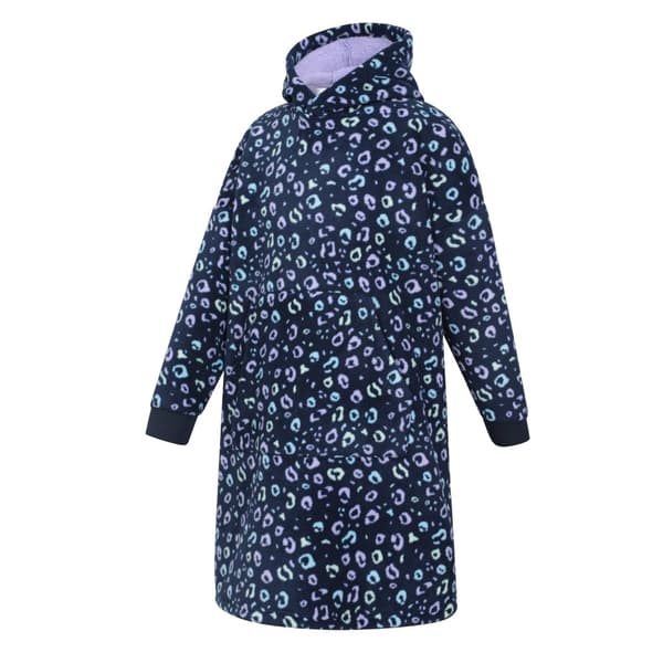Mountain Warehouse Barn/Kids Borg Fodrad Camo Hoodie Filt