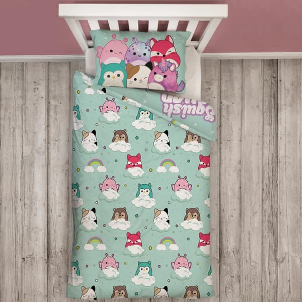 Squishmallows Bäddset Squish Squad 150x210cm