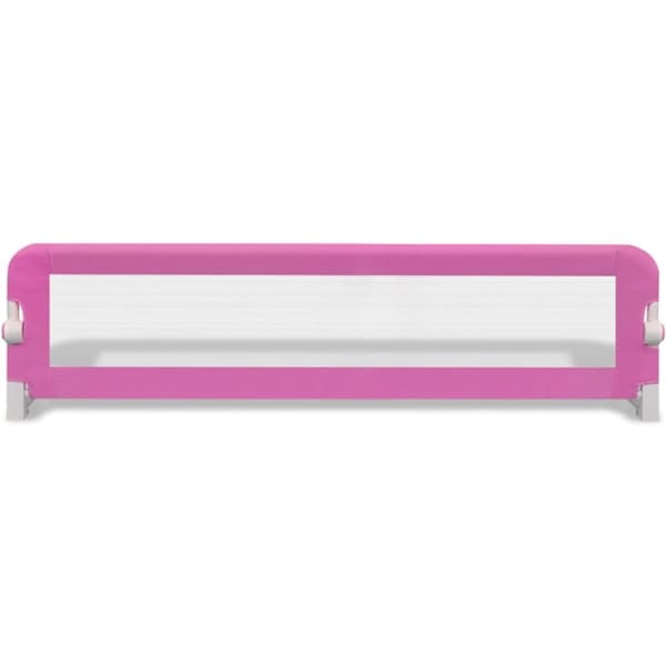 Sängskena för barnsäng 150 x 42 cm rosa
