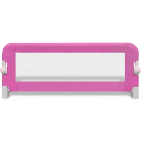 Sängskena för barnsäng 102 x 42 cm rosa