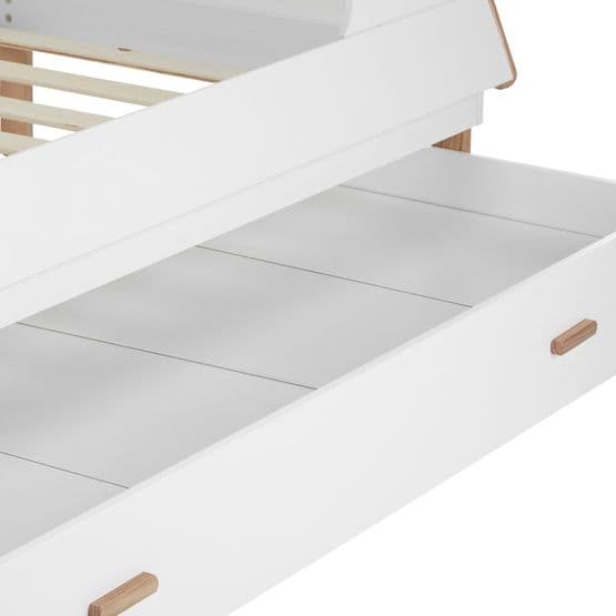 Husseng i form af tipitelt med boks - 90x200 cm - Hvid