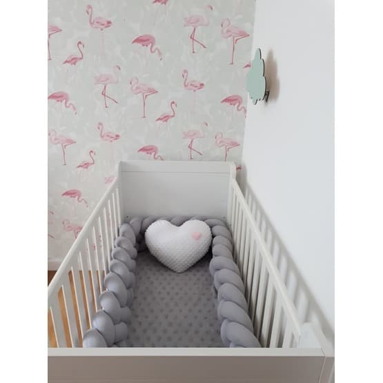 Sälesuoja - Solmutyyny Bambino - 3,5 metriä - Harmaa