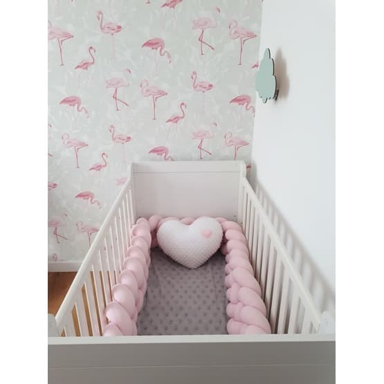Sälepäällinen - Solmutyyny Bambino - 3,5 metriä - Vaaleanpunainen