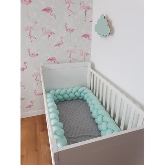 Lamelbeskyttelse - Knudepude Bambino - 3,5 Meter - Mint