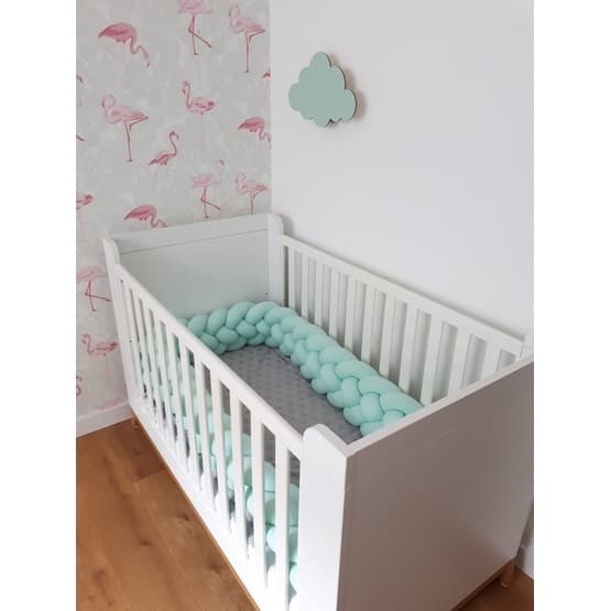 Lamelbeskyttelse - Knudepude Bambino - 3,5 Meter - Mint