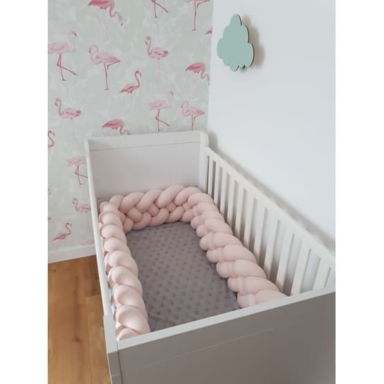 Lamelbeskyttelse - Knudepude Bambino - 3,5 Meter - Fersken