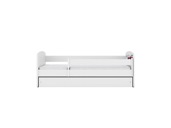 Babydreams lastensänky 180x80cm patjalla Basic - Formula, valkoinen