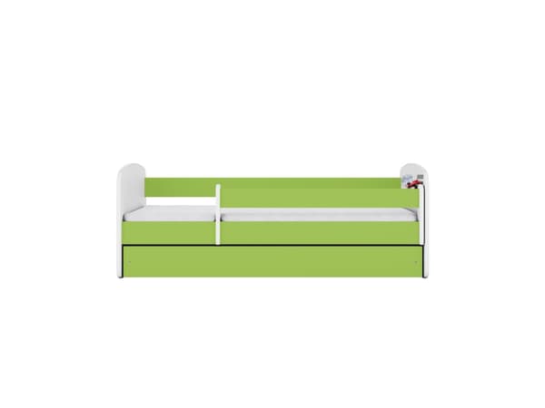 Babydreams lastensänky 180x80cm patjalla Basic - Formula, vihreä