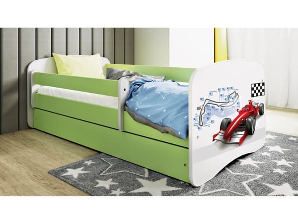 Babydreams lastensänky 180x80cm runko - Formula, vihreä